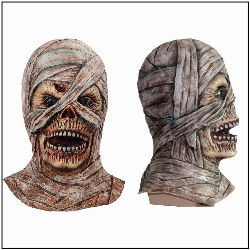 Halloween Mummy Zombie Latex Mask